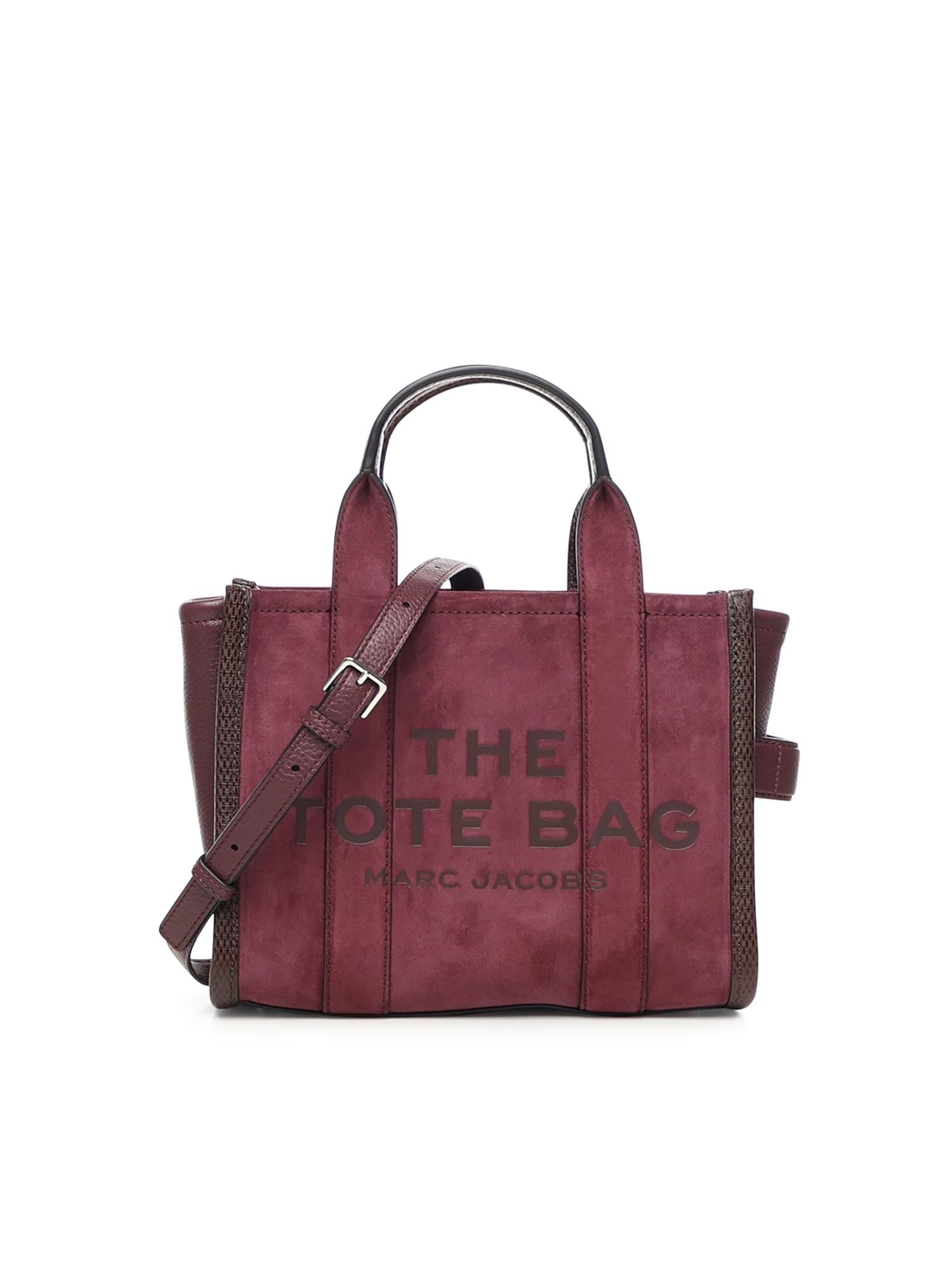 Borsa The small tote in pelle scamosciata 2F5HTT030H01 510 MARC JACOBS 