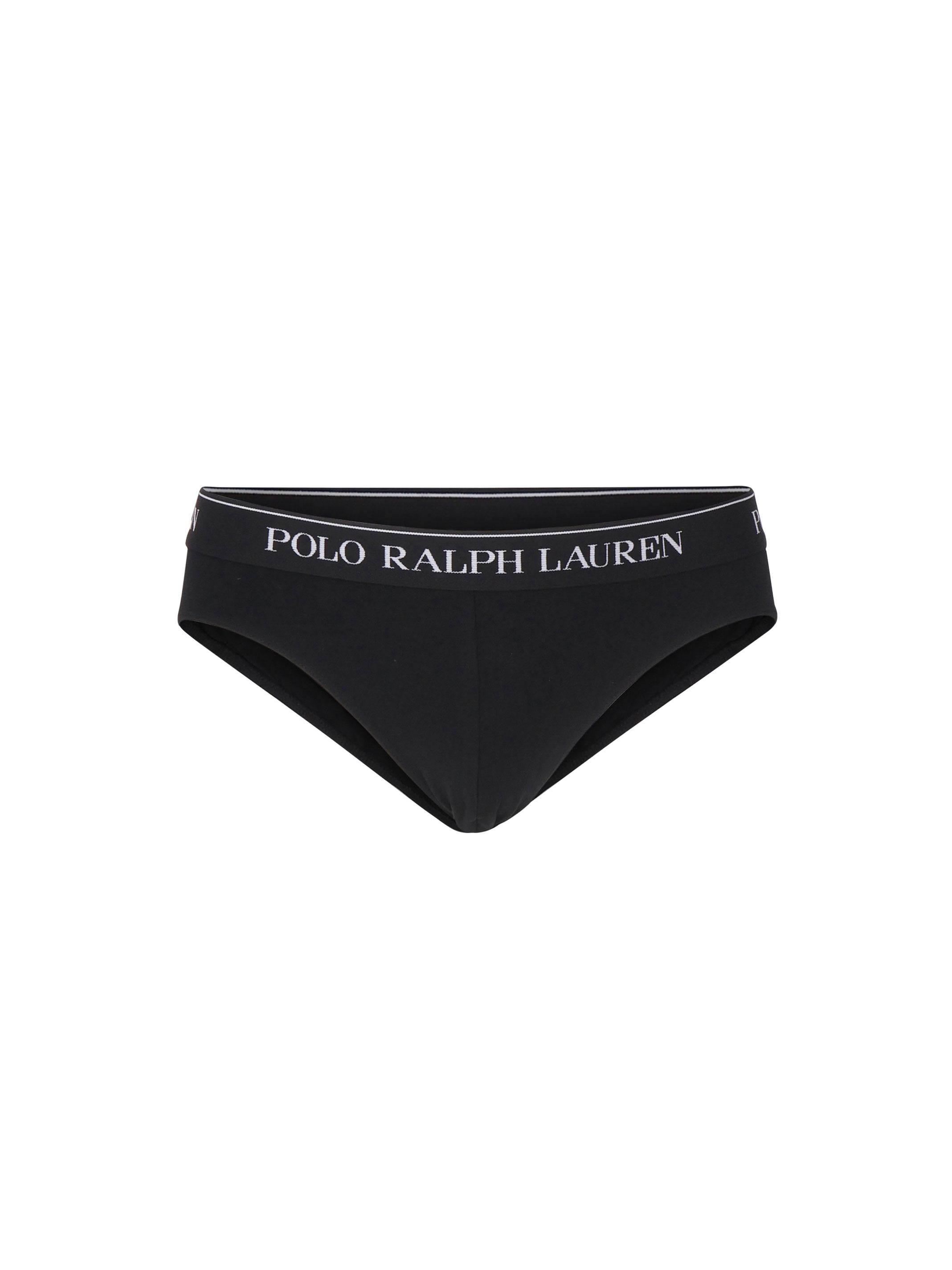 Tre paia di slip in cotone stretch 714835884 002 POLO RALPH LAUREN 
