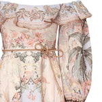 Abito midi Wylie con stampa 1718DRS251 BUF ZIMMERMANN 