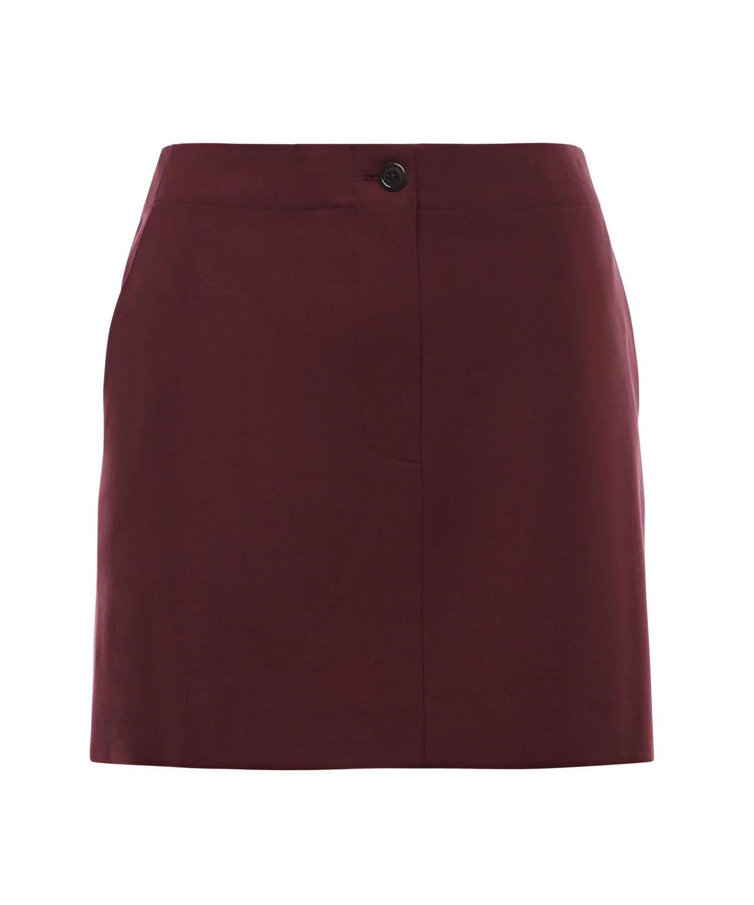 Minigonna taglio chino DN6266 ROUGE NOIRE OTTOD'AME 