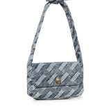 Borsa a spalla Kensington Knot 5586988669 DENIM/DENIM KURT GEIGER 