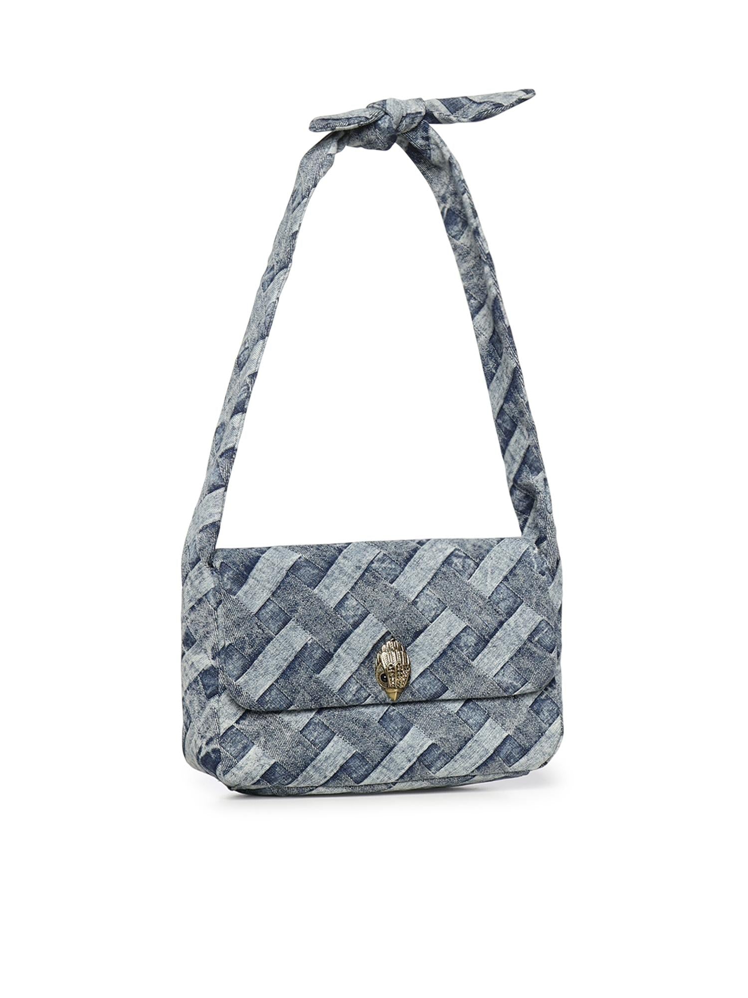 Borsa a spalla Kensington Knot 5586988669 DENIM/DENIM KURT GEIGER 