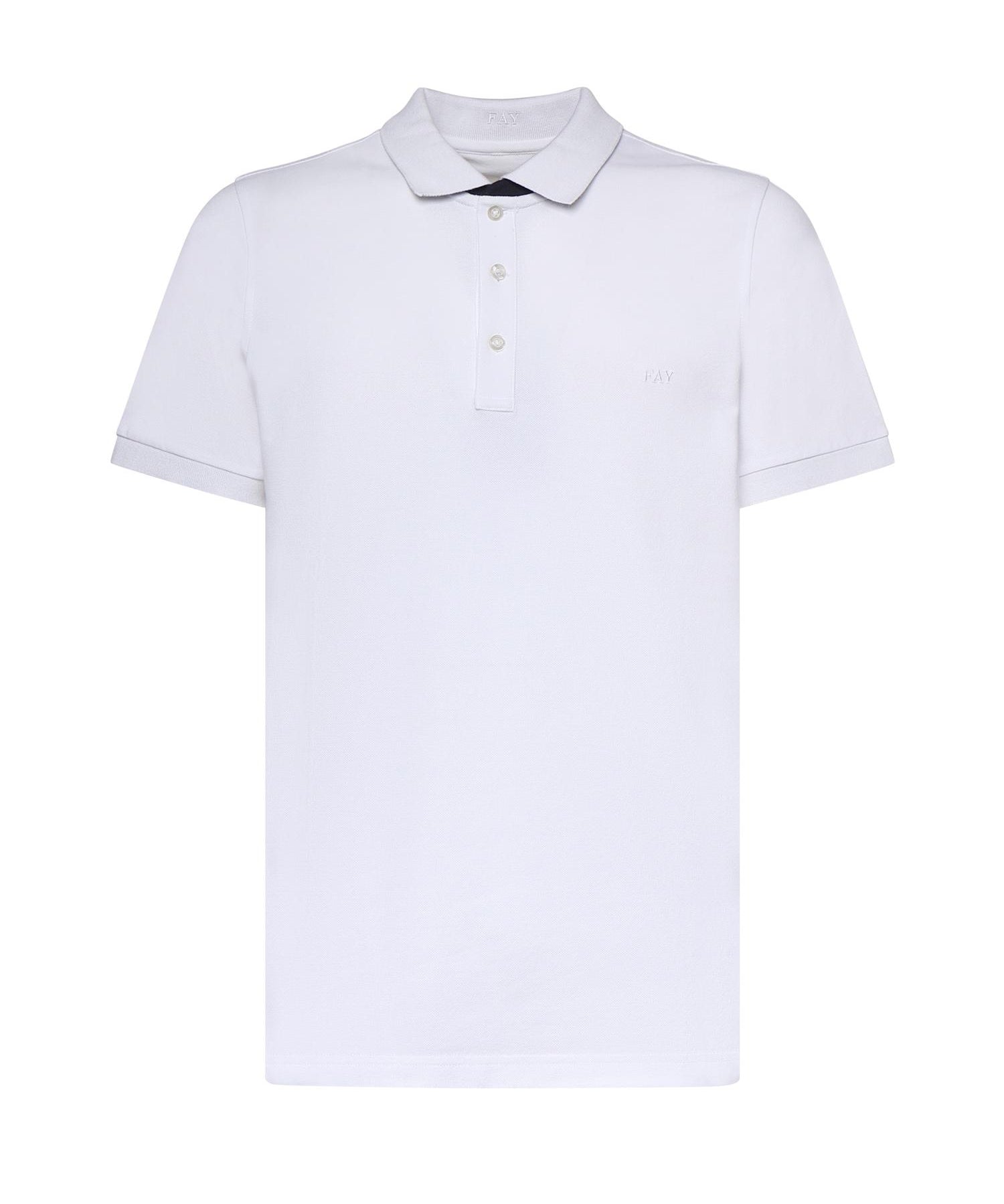 Polo in piquet stretch NPMB252135STDW B001 FAY 