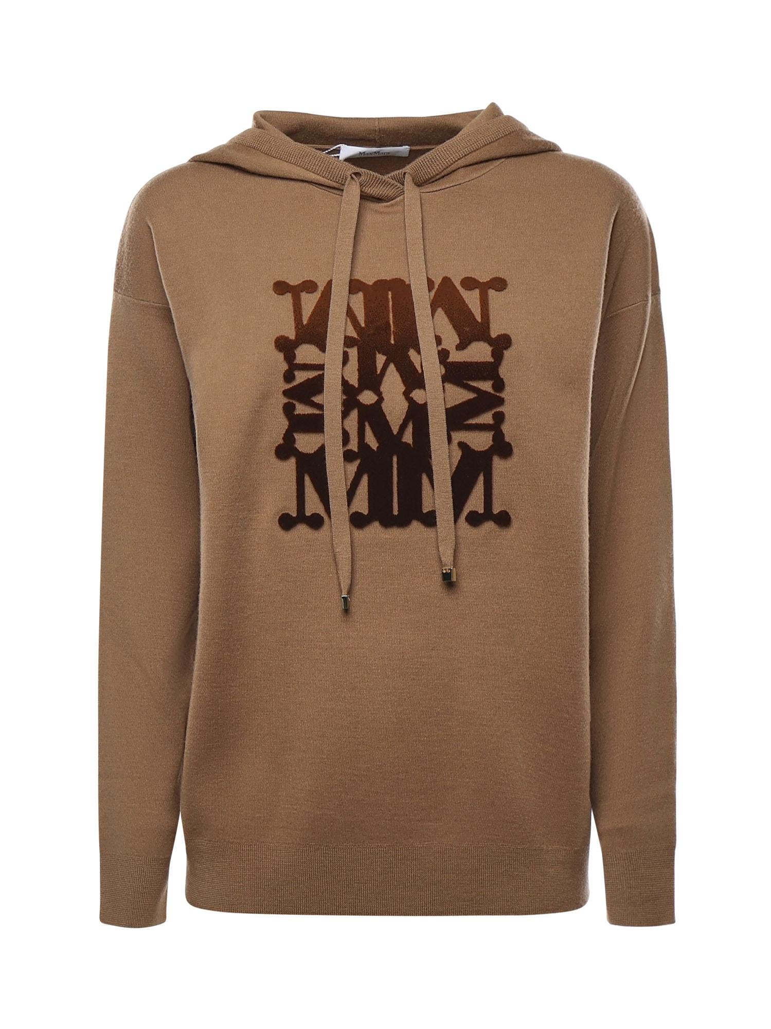 Felpa in lana con cappuccio 2521366222600 013 MAX MARA 