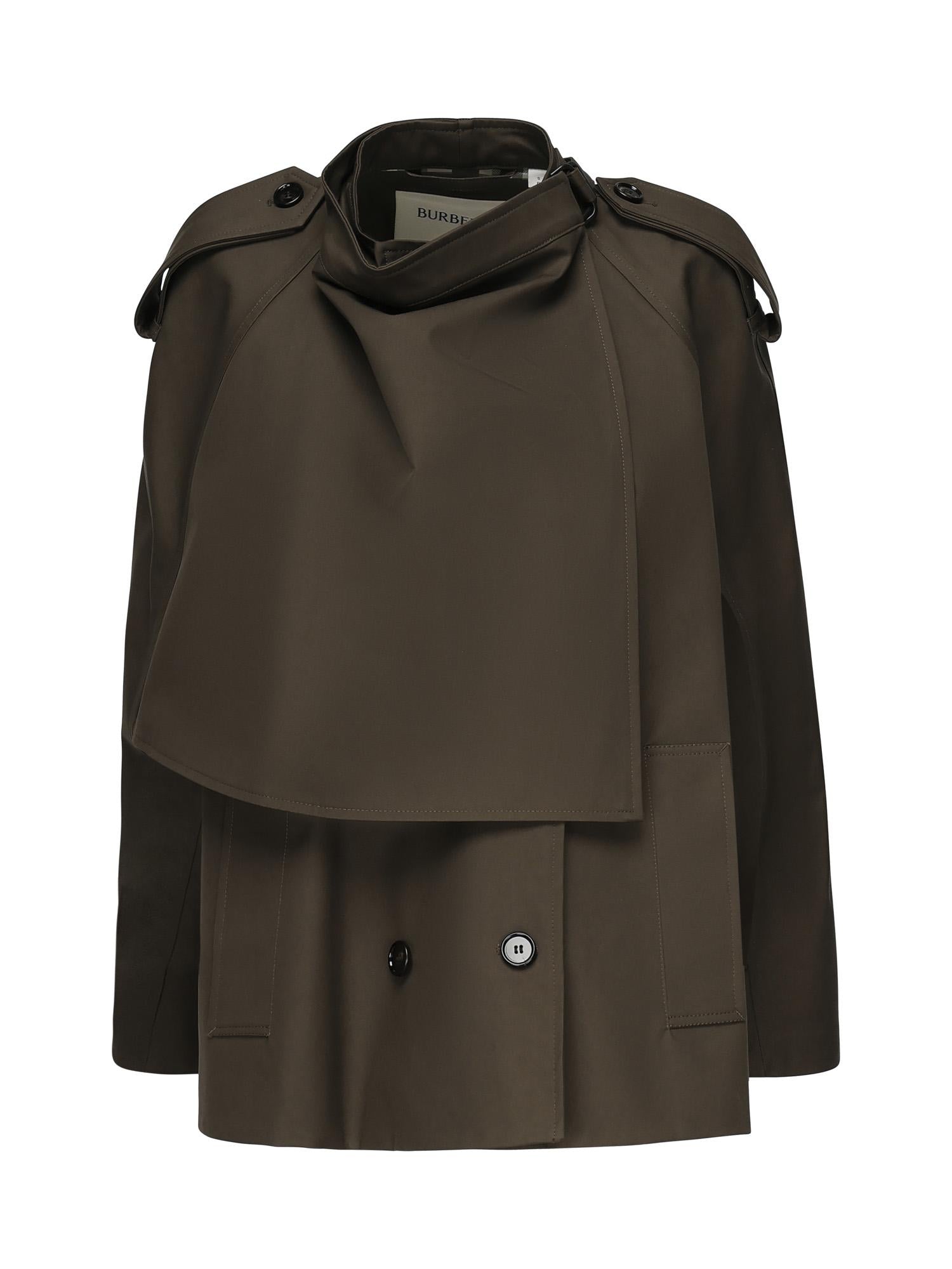 Mantella trench in cotone doppiato 8113209 C1764 BURBERRY 
