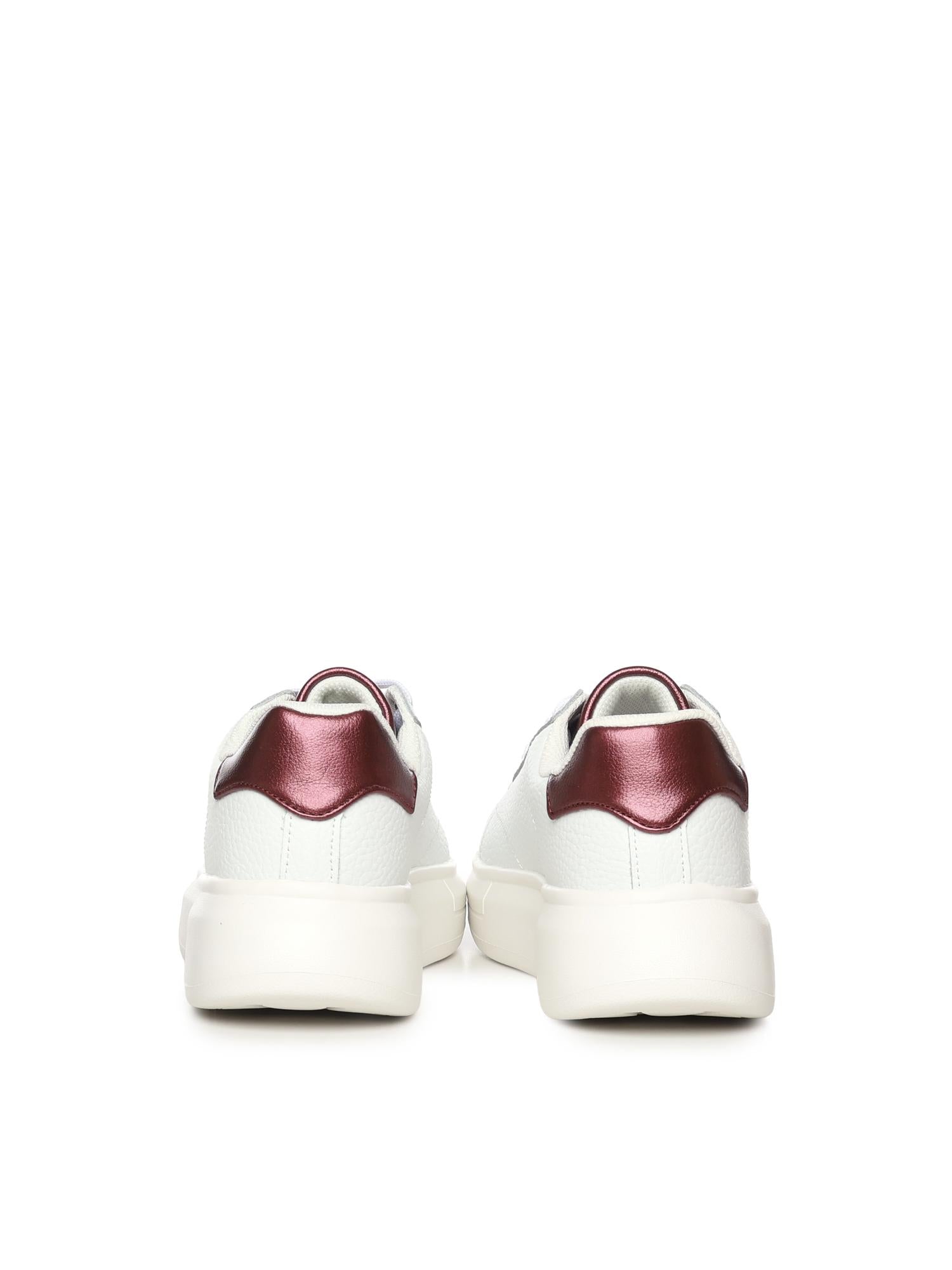 Sneakers in pelle bottalata BF5059PX748 S3909 LIU JO 