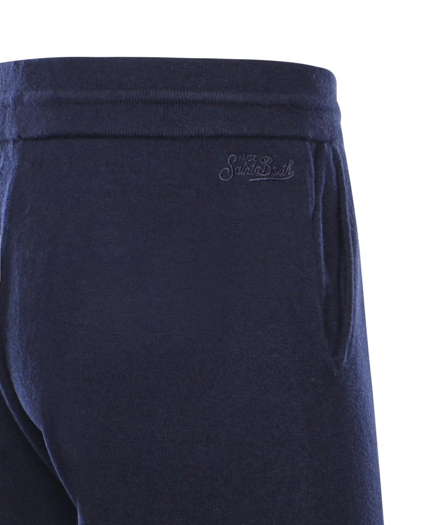 Pantalone jogger in lana TRAF003 00063I MC2 SAINT BARTH 
