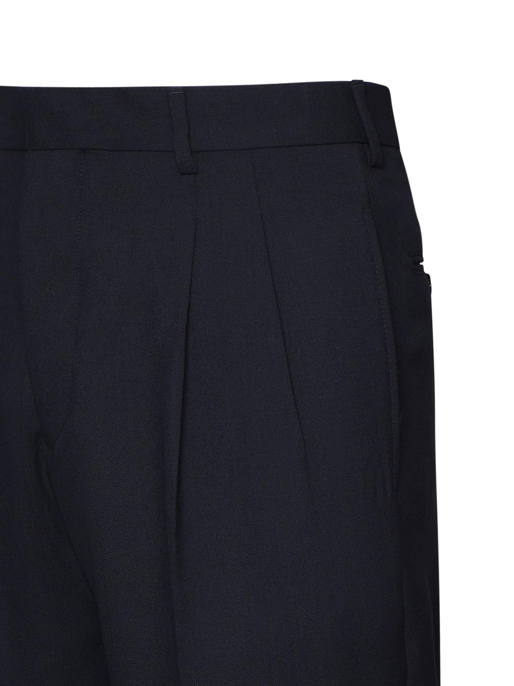 Pantaloni in pura lana vergine ROY WMLBLU BEABLE 