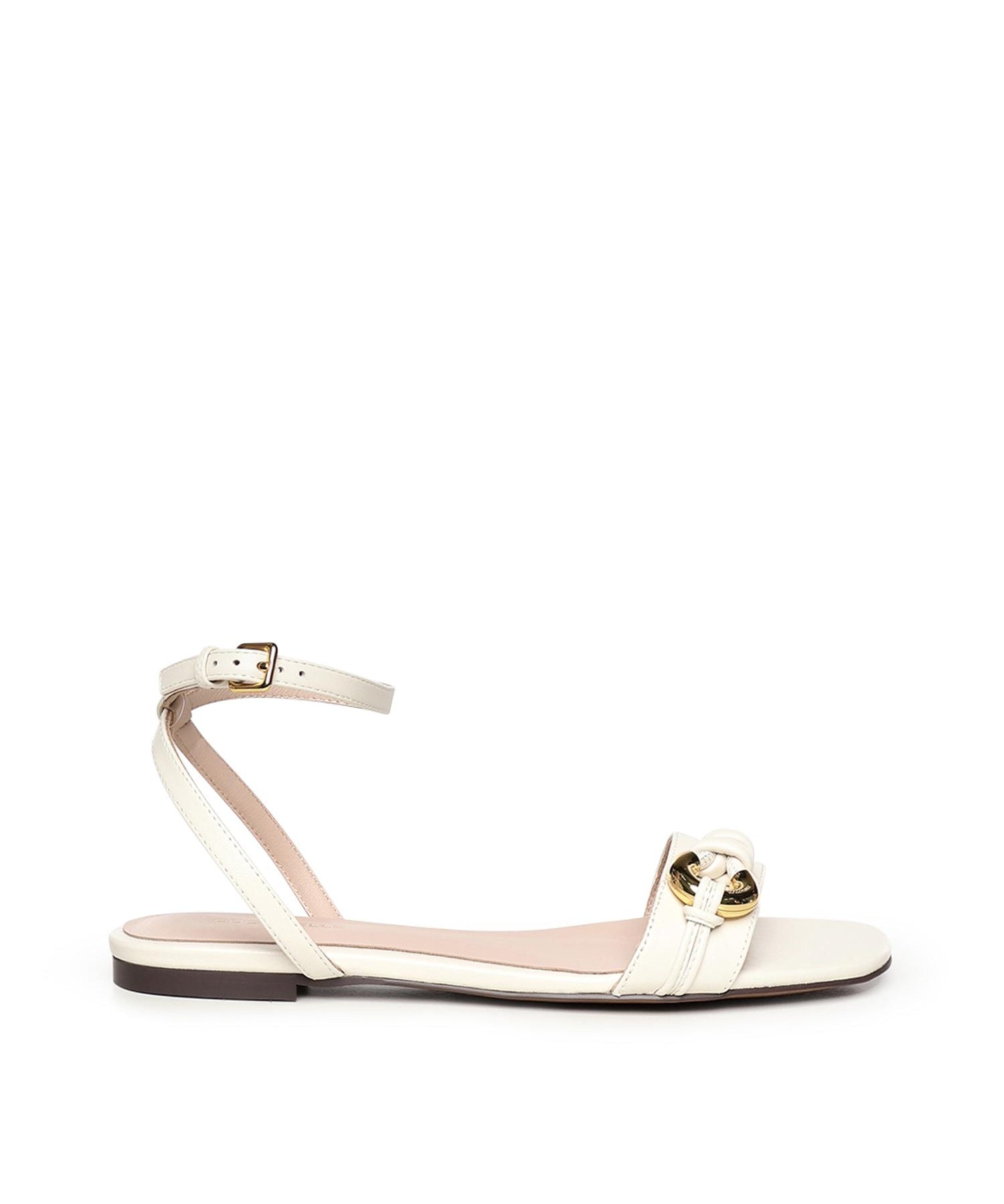 Sandali flat in pelle E4U7S180201 N17 COCCINELLE 