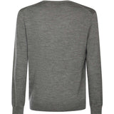 Maglia con scollo a V e logo<BR/> 710946142 002 POLO RALPH LAUREN 