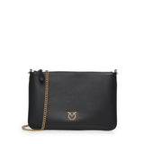 Borsa media a spalla Flat Love Bag Simply 100455 A0F1Z99Q PINKO 
