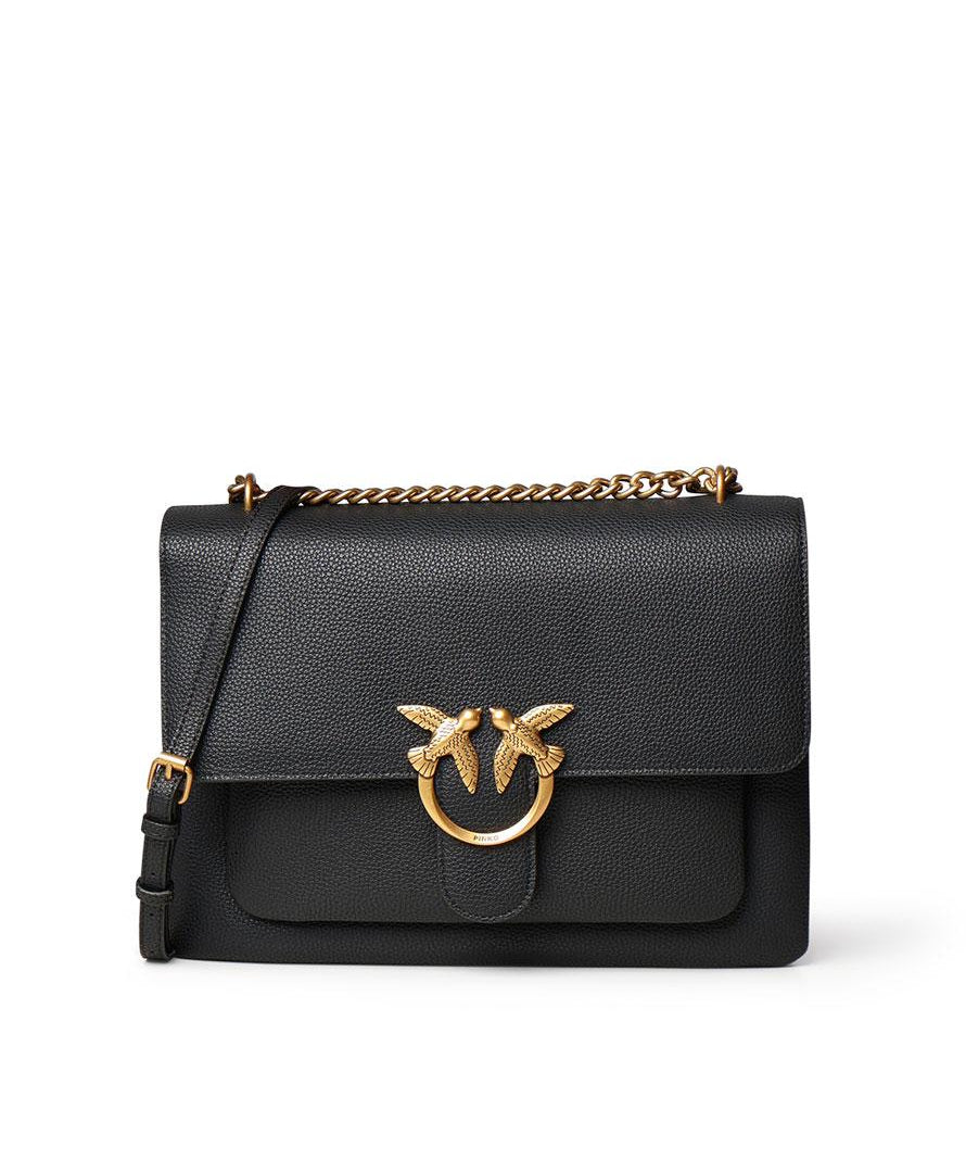 Borsa a tracolla grande Love Bag in pelle 104527 A29QZ99Q PINKO 