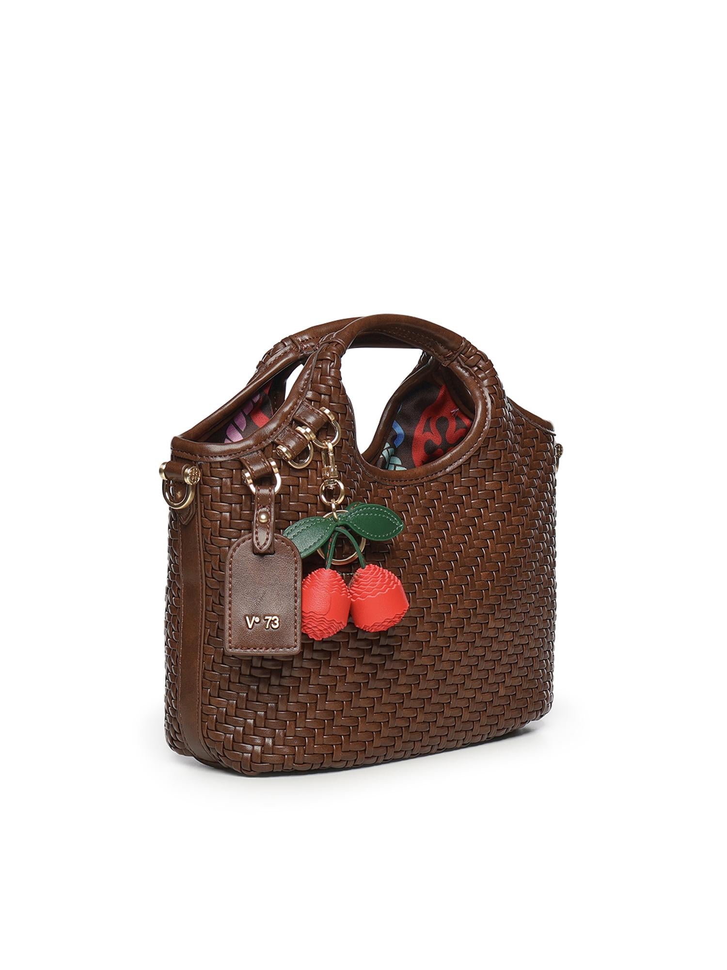 Mini bag Zelda in pelle 73BS9O602 ZELDAMORO V° 73 