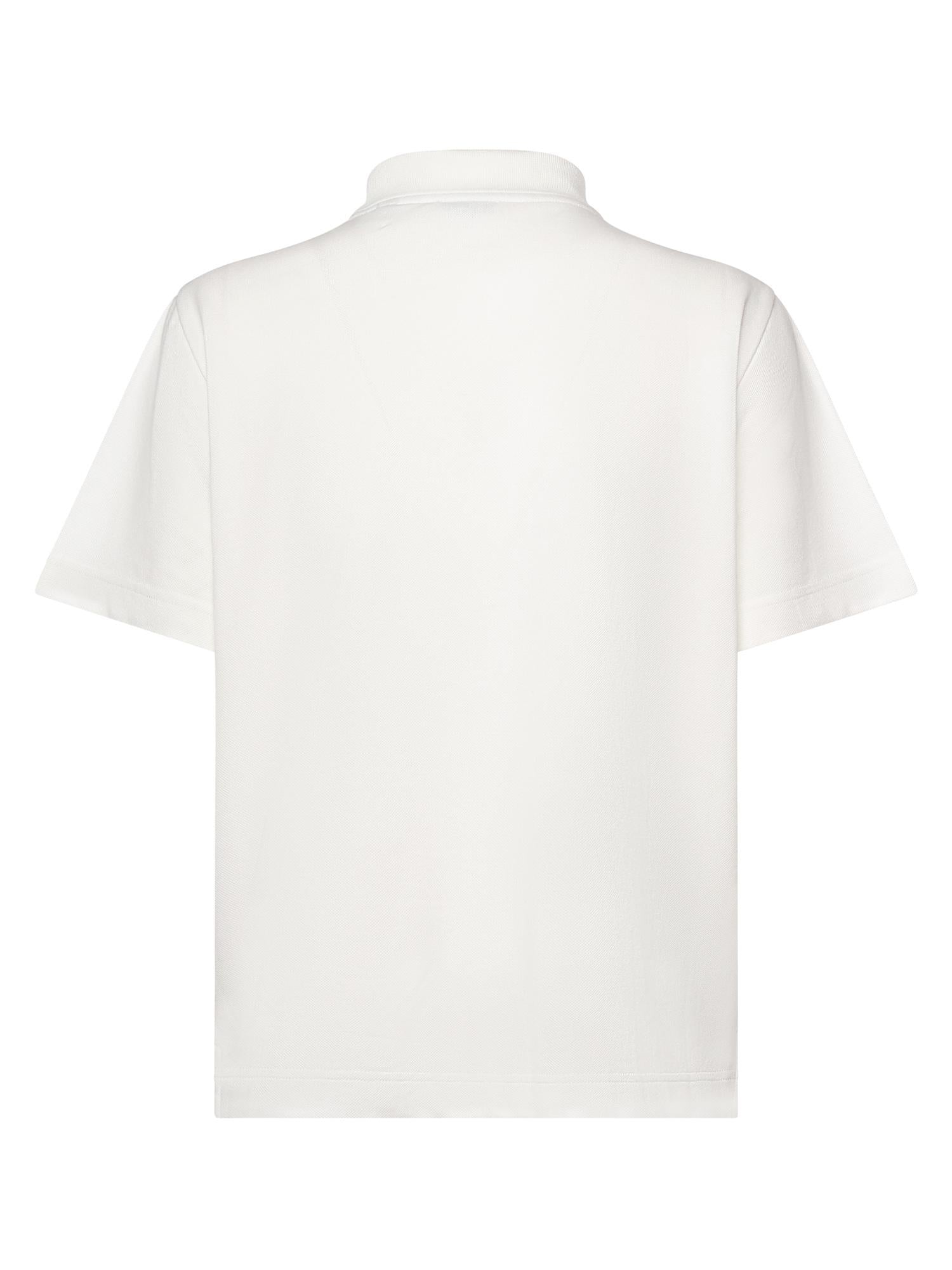 Polo in cotone con logo 8118961 B7078 BURBERRY 