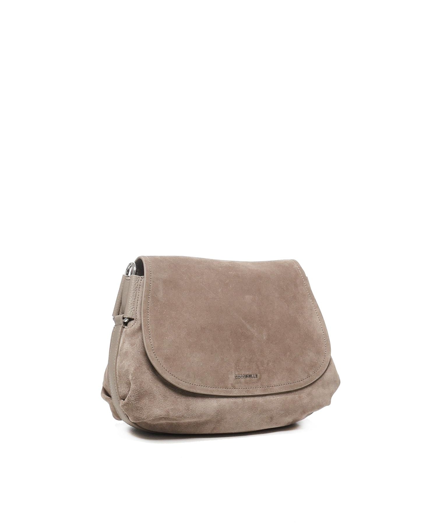 Borsa a tracolla in camoscio E1T96150101 N59 COCCINELLE 