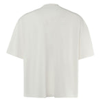 T-shirt con logo lettering TS001001 WHT BONSAI 