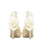 Sandali con applicazioni floreali 526423  MAGDA BUTRYM 