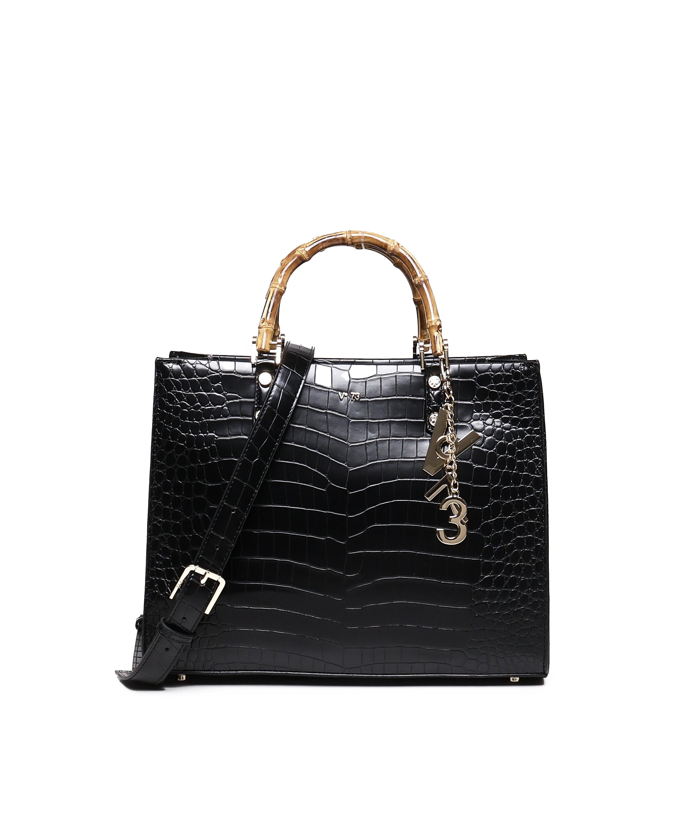 Borsa Perla con manici in bambù 73BS64202C PERLANERO V° 73 