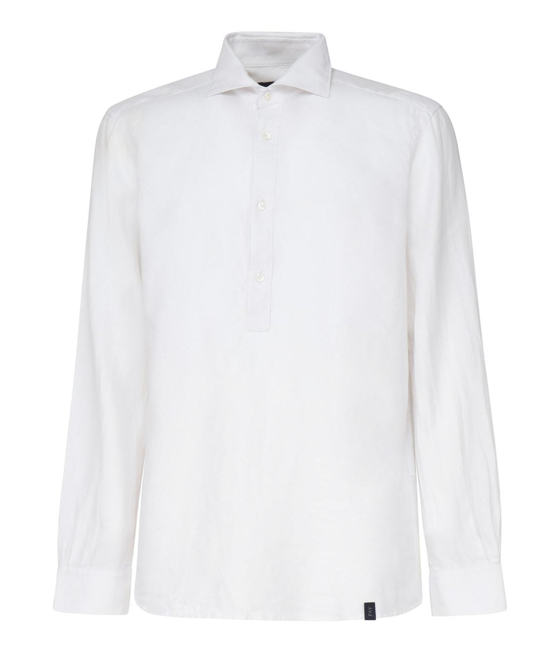 Polo camicia con collo francese NCMA148263L VVRB001 FAY 