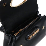 Borsa a mano con logo frontale JC4033PP1LLE1 00A LOVE MOSCHINO 