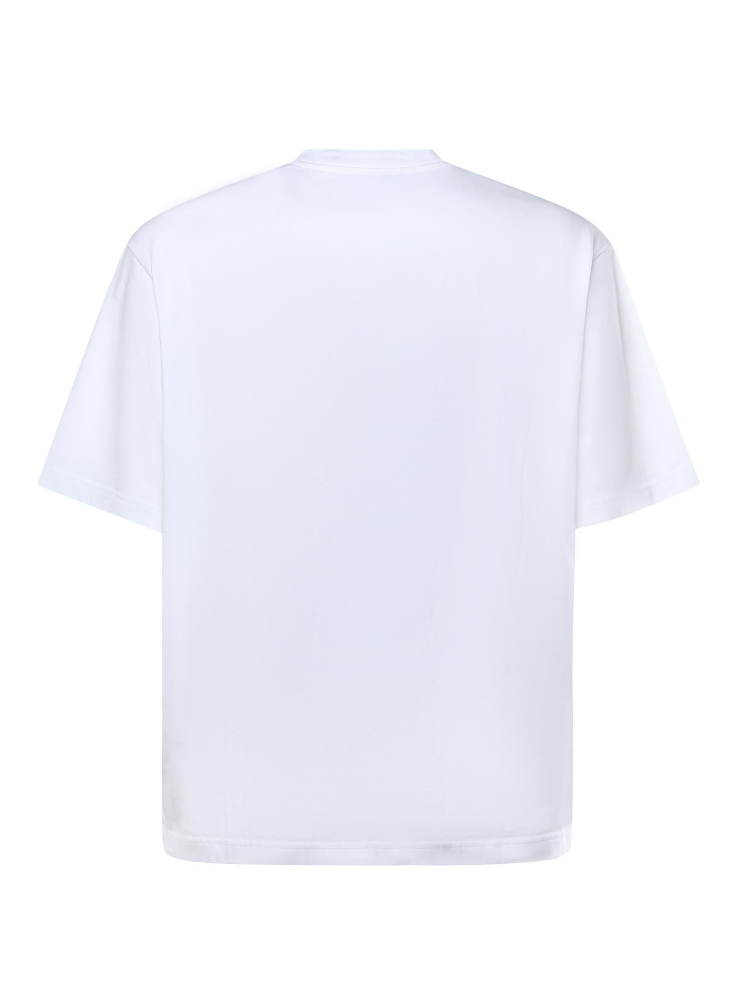 T-shirt Dragonfly in cotone<BR/> MAW25JTS044 08 CASABLANCA 