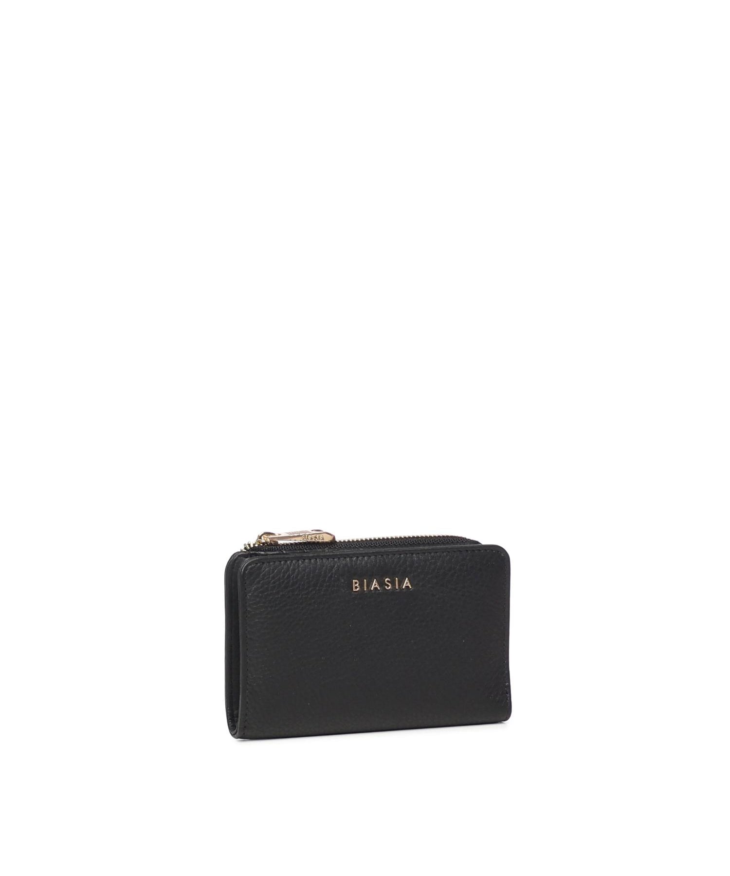 Portafoglio con logo in pelle BIPP9FF251 NERO BIASIA 