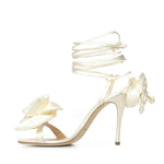 Sandali con applicazioni floreali 526423  MAGDA BUTRYM 