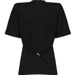 T-shirt con spalle imbottite 105217 A2M2Z99 PINKO 