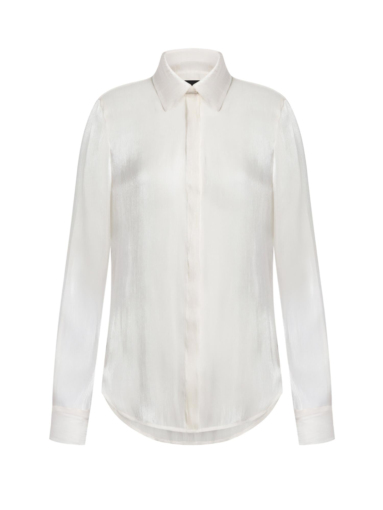 Camicia in chiffon di seta DC526 OF0205D001 DONDUP 