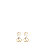 Orecchini Vlogo Signature in metallo e perle 8W2J0X81 DHCR5G VALENTINO GARAVANI 