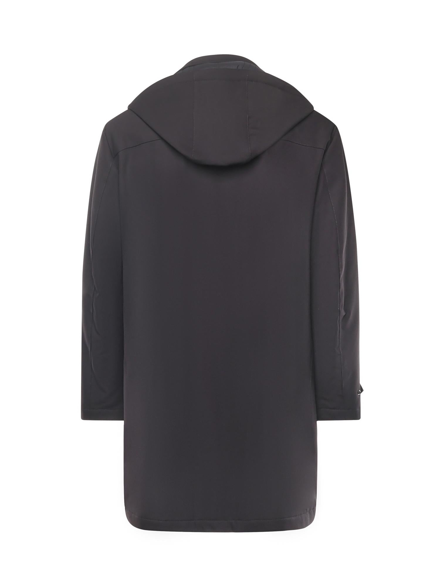 Morning coat travel in jersey stretch NAM6151037JXRF B999 FAY 