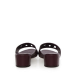 Slide in pelle di vitello con logo CR1139 AY32980343 DOLCE & GABBANA 