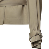 Trench cropped Elva in viscosa TRFS21992206  THE FRANKIE SHOP 