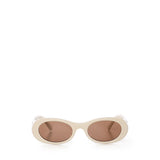 Occhiali da sole con logo MU06ZS 21D90Q50 MIU MIU 