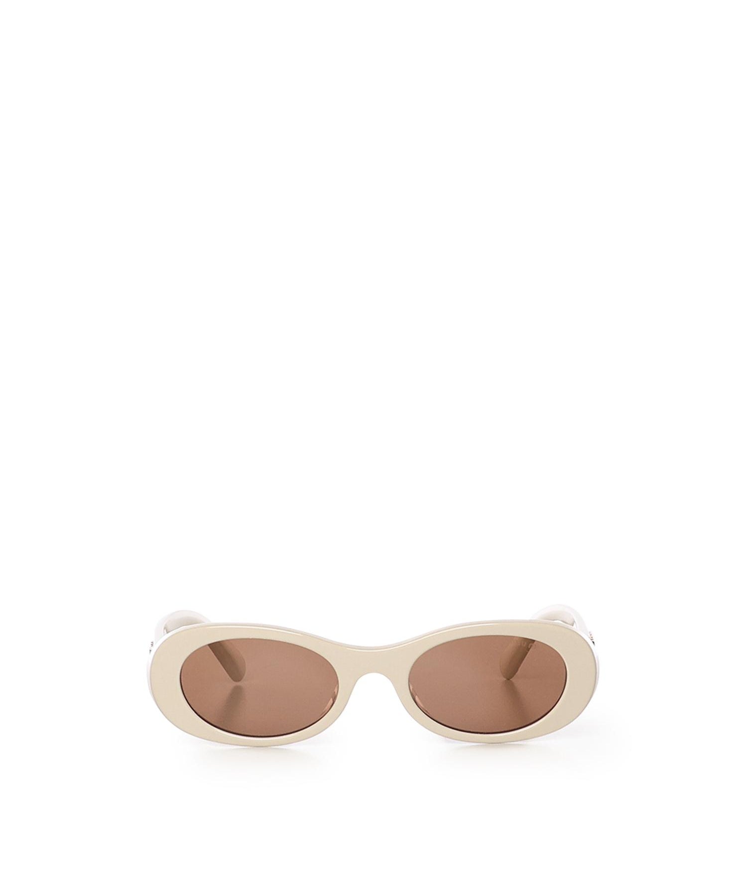 Occhiali da sole con logo MU06ZS 21D90Q50 MIU MIU 