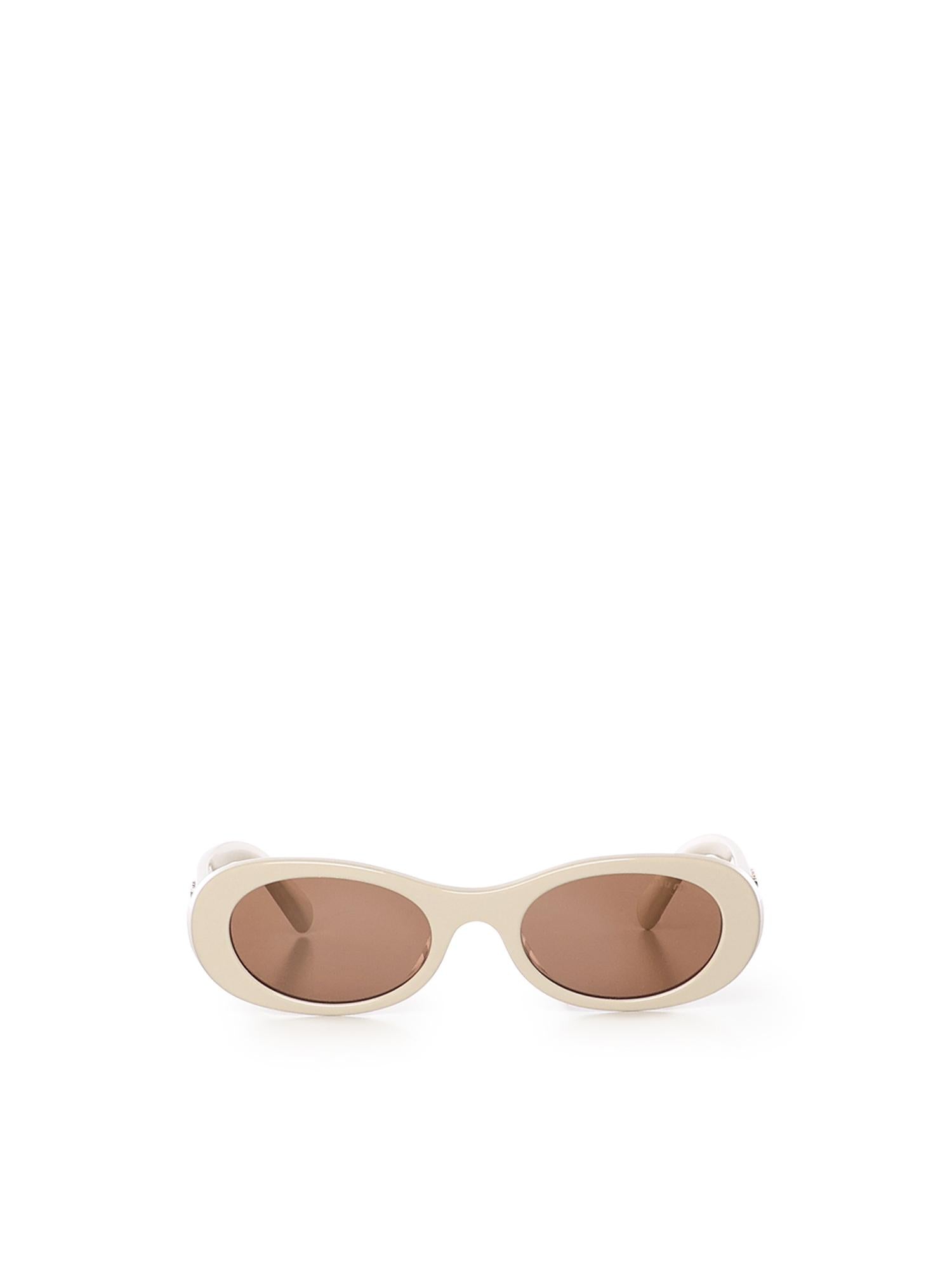 Occhiali da sole con logo MU06ZS 21D90Q50 MIU MIU 