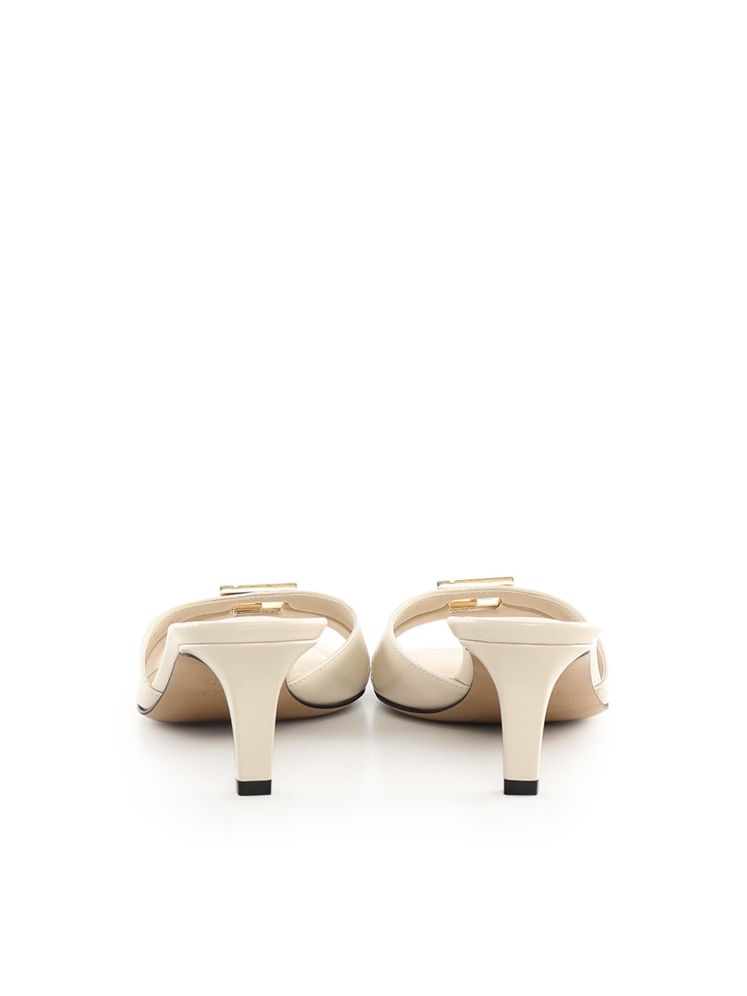 Sandalo Fendi FFold in pelle 8R8538 NA7F1NY8 FENDI 