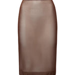 Gonna midi semitrasparente 795309 Y76RI2020 SAINT LAURENT 