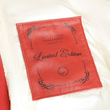 Bomber Varsity in nappa e tessuto VARSITY NAPPAROSSO GIULIANO GALIANO 