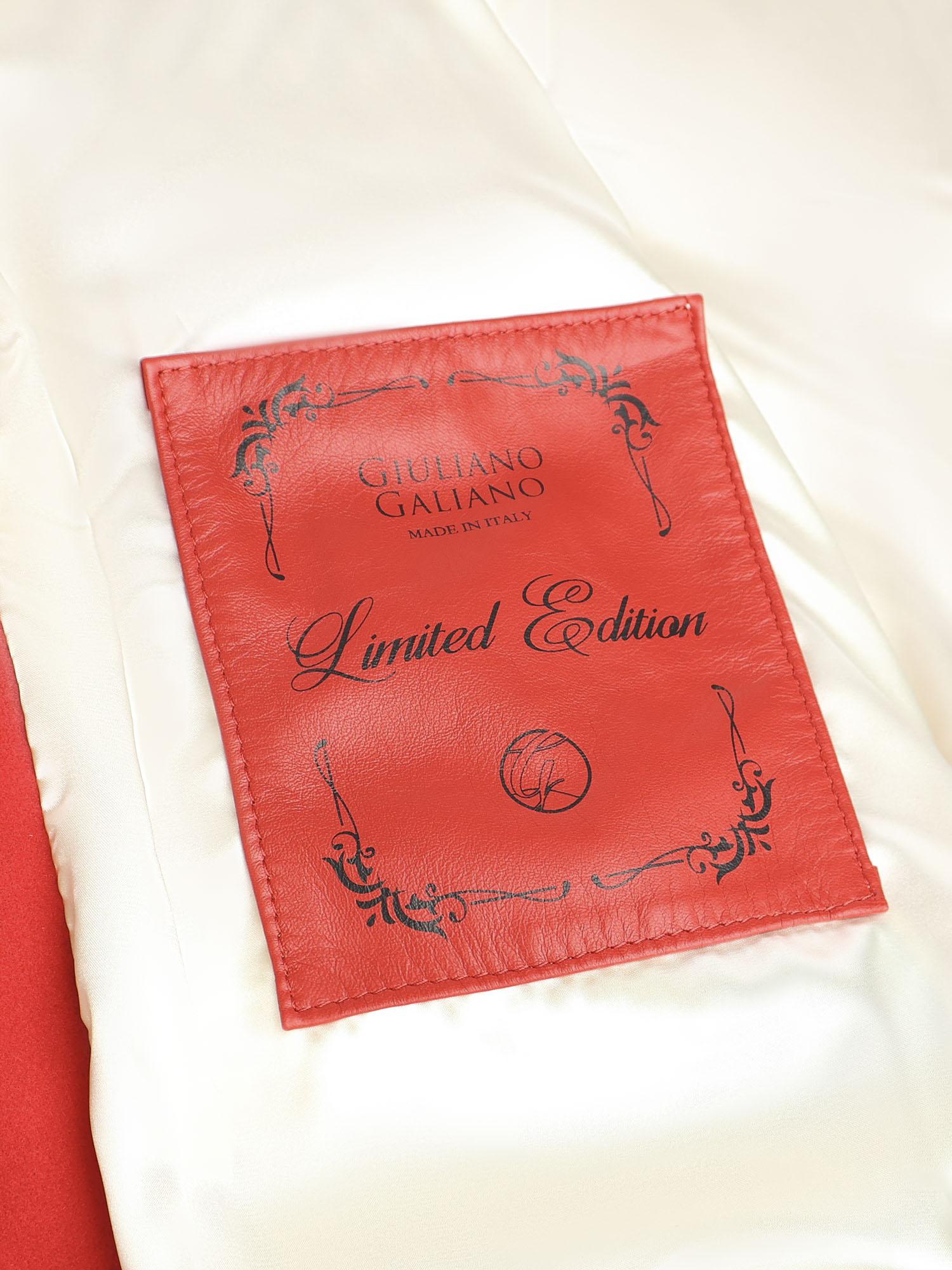 Bomber Varsity in nappa e tessuto VARSITY NAPPAROSSO GIULIANO GALIANO 