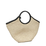 Tote bag Holy in rafia 225GSA174RA0001 0079 COURREGES 