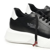 Sneakers Nemesis in nappa NEMESIS2 TRIPLEBLACK/WHITE GIULIANO GALIANO 