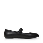 Ballerine Alene con logo 73CZ9YC01 ALENE BALLETNERO V° 73 