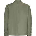 Overshirt in cotone con logo 26SBLUC04118 007452694 BLAUER 