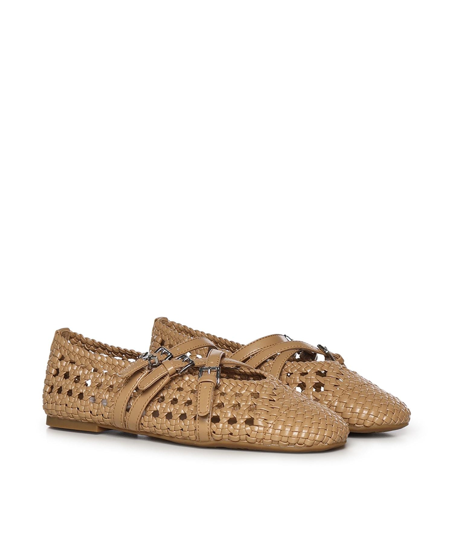Ballerina Indy Flex intrecciata<BR/> 40S6IDFP1L 198 MICHAEL MICHAEL KORS 