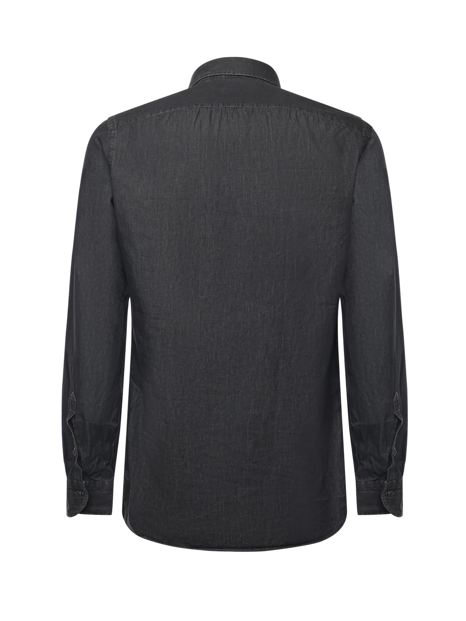 Camicia in denim di cotone 17047 5 BORRIELLO NAPOLI 