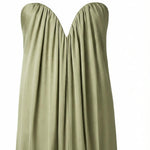 Abito lungo Olivienne in raso NA00304190834  THE NEW ARRIVALS ILKYAZ OZEL 