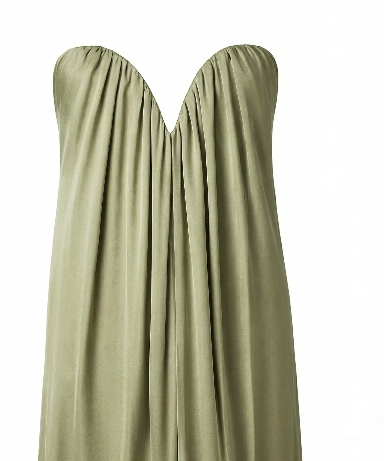 Abito lungo Olivienne in raso NA00304190834  THE NEW ARRIVALS ILKYAZ OZEL 