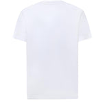 T-shirt in cotone con patch araldico G8PT1Z G7PZUW0800 DOLCE & GABBANA 
