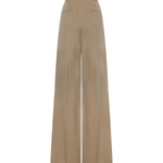 Pantaloni a gamba larga in lana 2611131161600 001 MAX MARA 